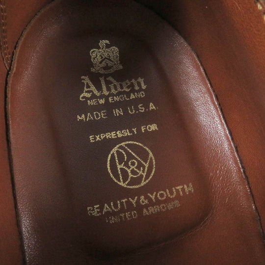 ALDEN Leather shoes 3192 Cordovan Bordeaux mens 9 Used Authentic