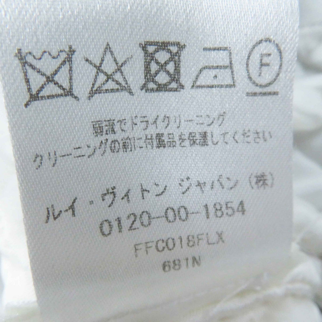 LOUIS VUITTON down coat FFCO018FLX Outer: 59% polyester, Outer: 41% silk, Lining: 50% rayon, Lining: 50% cupra, Filling: 90% down black Women 36 Used Authentic