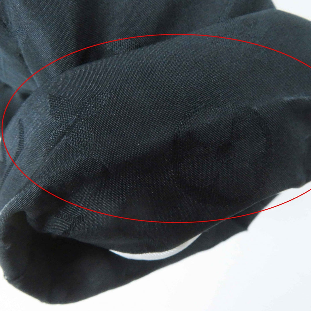 LOUIS VUITTON down coat FFCO018FLX Outer: 59% polyester, Outer: 41% silk, Lining: 50% rayon, Lining: 50% cupra, Filling: 90% down black Women 36 Used Authentic