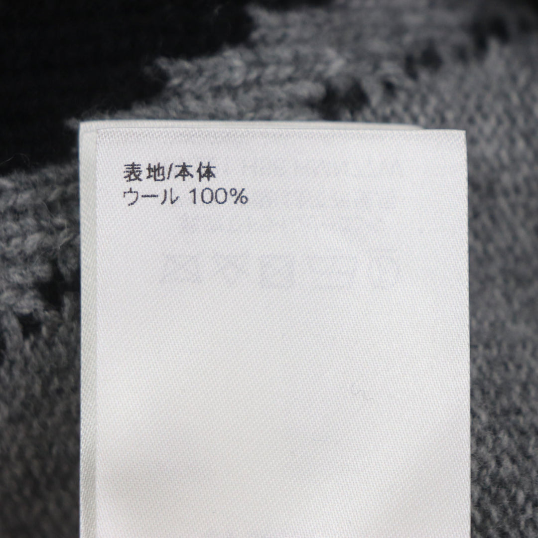 LOUIS VUITTON sweater HMN77W Main: 100% wool gray Amen Break mens S Used Authentic