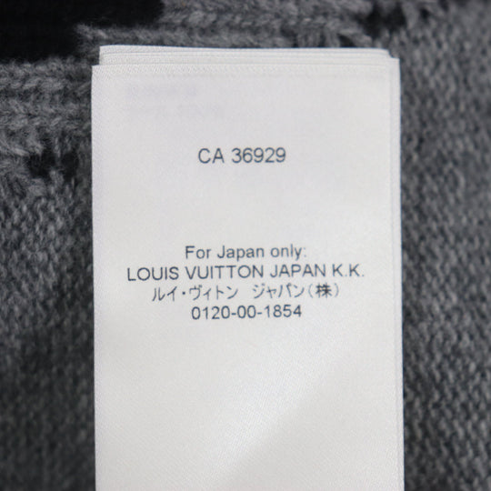 LOUIS VUITTON sweater HMN77W Main: 100% wool gray Amen Break mens S Used Authentic