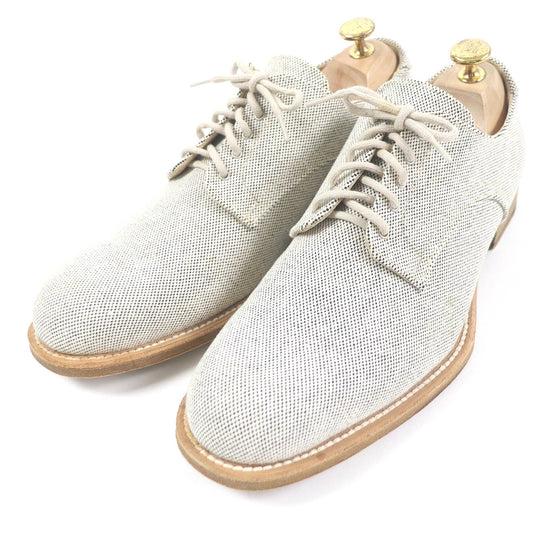 HERMES Leather shoes Main: Leather, Main: Canvas Beige type mens 41.5 Used Authentic