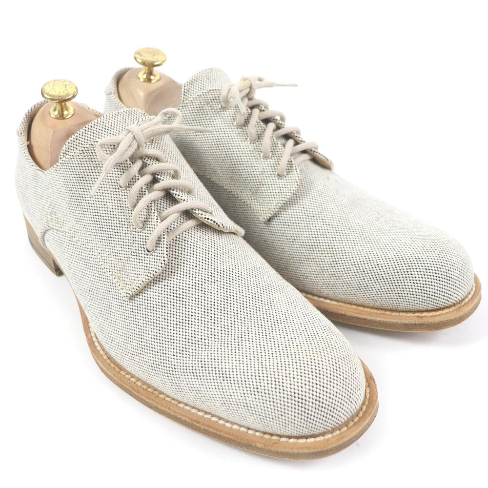 HERMES Leather shoes Main: Leather, Main: Canvas Beige type mens 41.5 Used Authentic