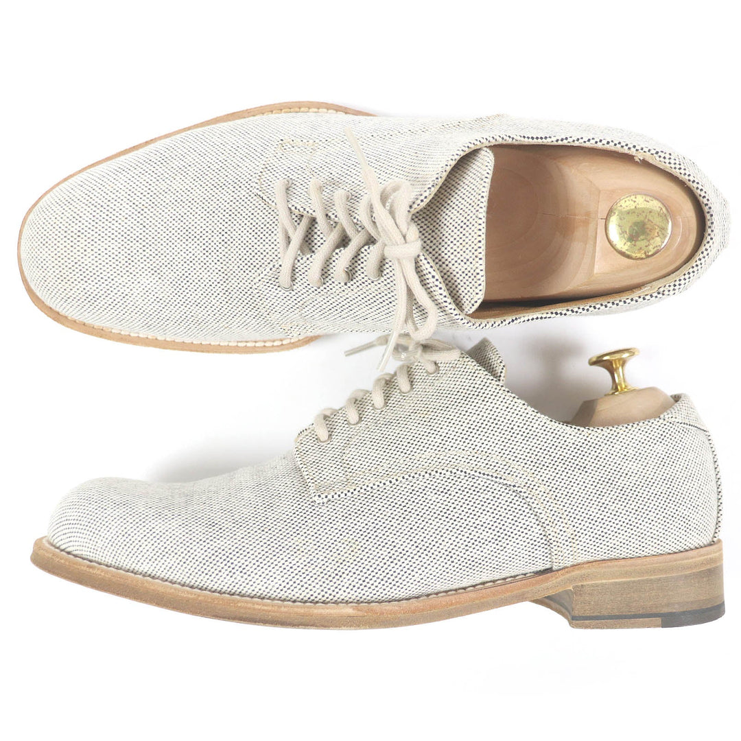 HERMES Leather shoes Main: Leather, Main: Canvas Beige type mens 41.5 Used Authentic
