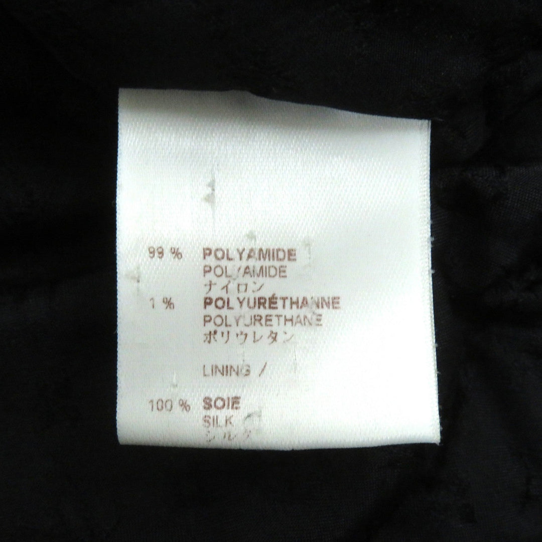 LOUIS VUITTON Down jacket Outer: 99% nylon, Outer: 1% polyurethane, Lining: 100% silk black Women 36 Used Authentic