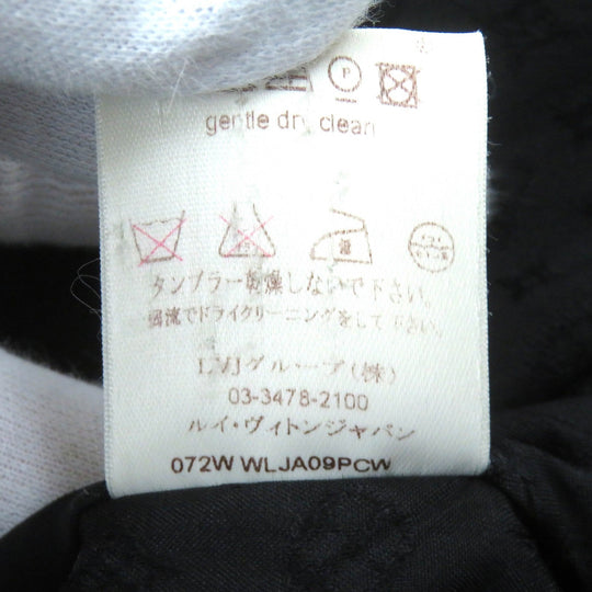 LOUIS VUITTON Down jacket Outer: 99% nylon, Outer: 1% polyurethane, Lining: 100% silk black Women 36 Used Authentic