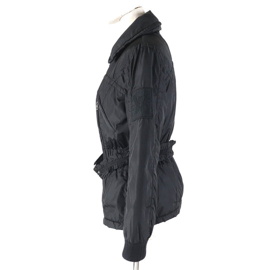 LOUIS VUITTON Down jacket Outer: 99% nylon, Outer: 1% polyurethane, Lining: 100% silk black Women 36 Used Authentic