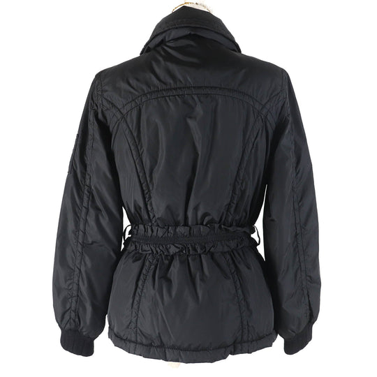 LOUIS VUITTON Down jacket Outer: 99% nylon, Outer: 1% polyurethane, Lining: 100% silk black Women 36 Used Authentic