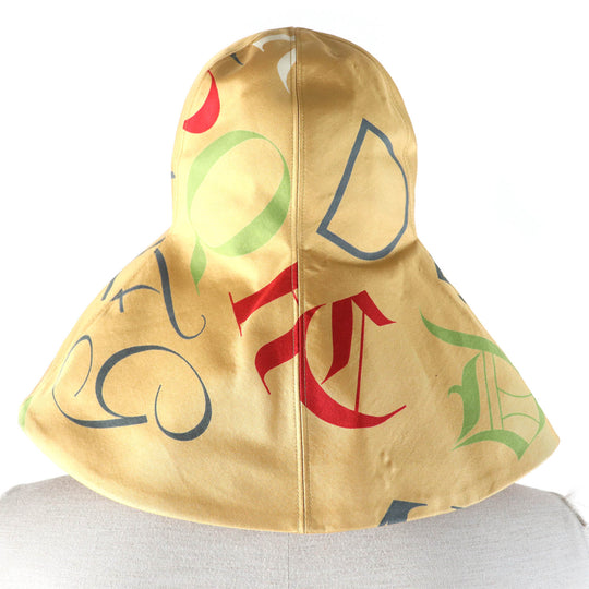 HERMES hat Outer: 100% silk, Lining: 50% linen, Lining: 50% silk Beige multicolor Women Used Authentic