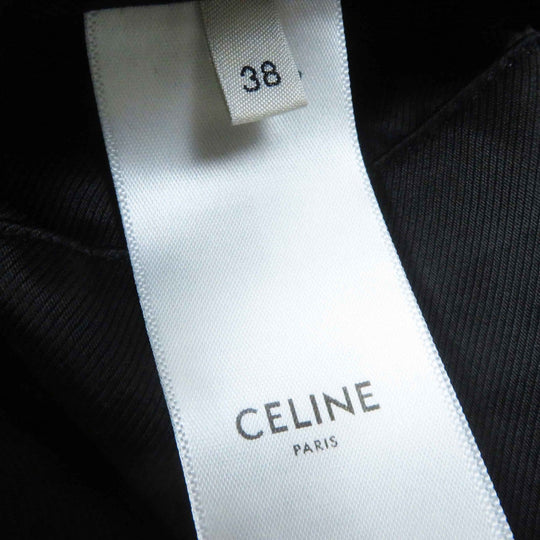 CELINE pea coat 2M780814E Outer: 100% wool, Lining: 70% cupra, Lining: 30% cotton, Lining: 100% cotton Dark navy Women 38 Used Authentic