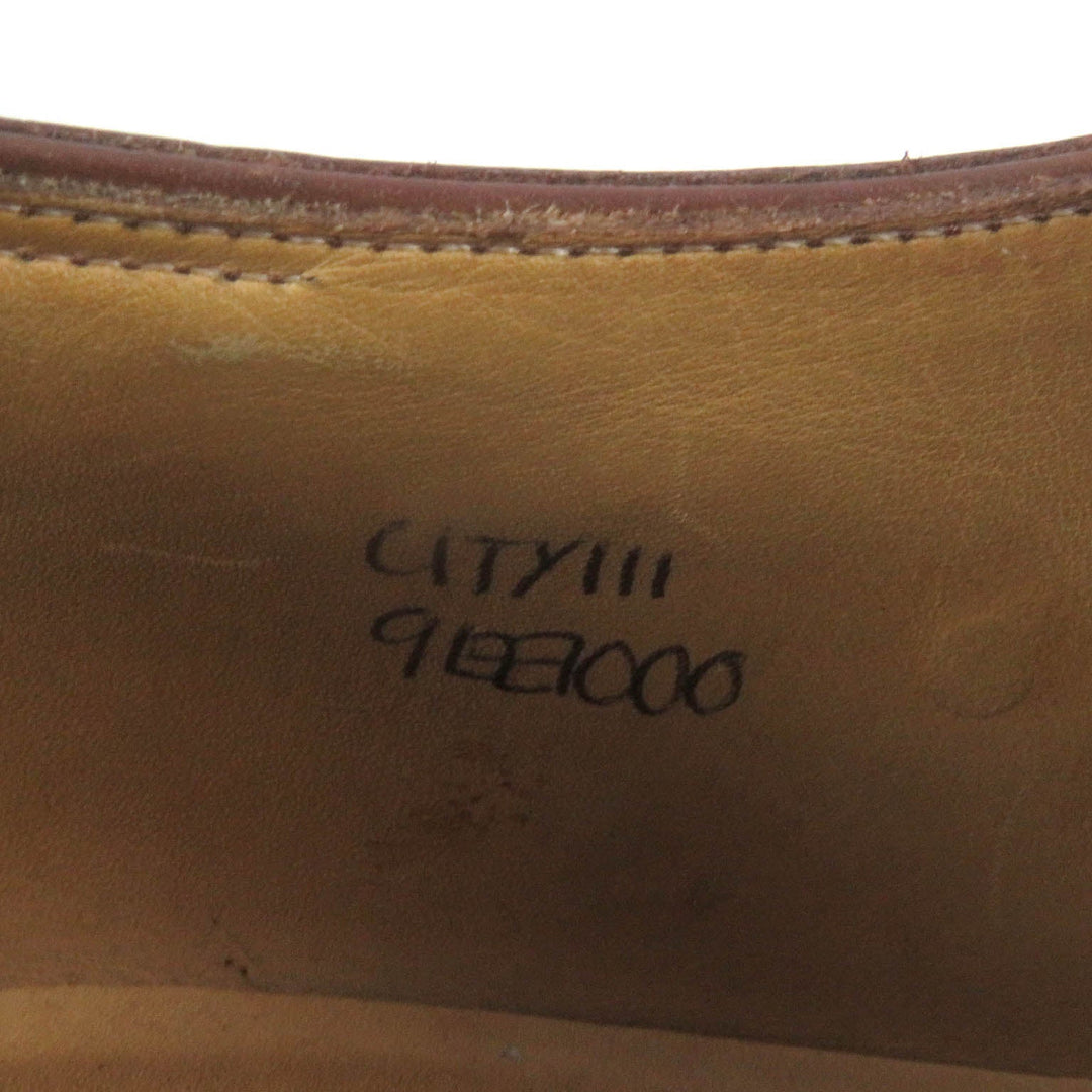 John Lobb Leather shoes Main: Leather Bordeaux CITY3 mens 9 Used Authentic