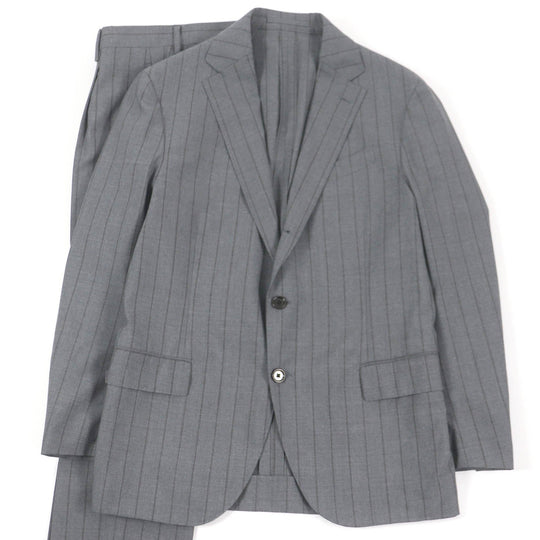 LARDINI suit Outer: 100% wool, Lining: 100% polyester gray mens 50 Used Authentic