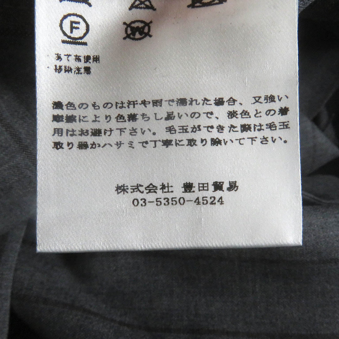 LARDINI suit Outer: 100% wool, Lining: 100% polyester gray mens 50 Used Authentic