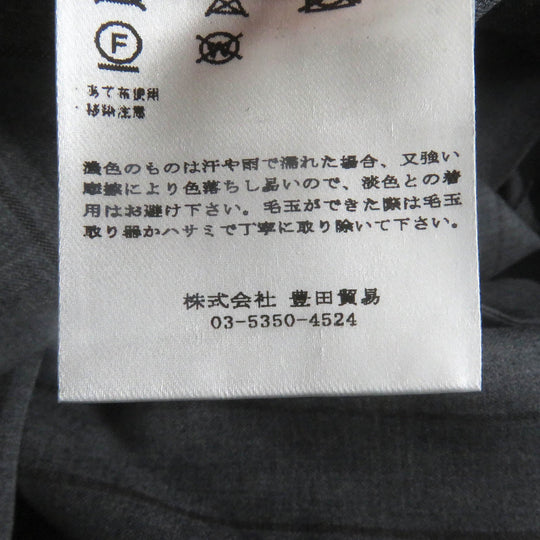 LARDINI suit Outer: 100% wool, Lining: 100% polyester gray mens 50 Used Authentic