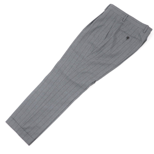 LARDINI suit Outer: 100% wool, Lining: 100% polyester gray mens 50 Used Authentic