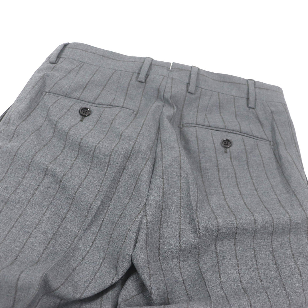 LARDINI suit Outer: 100% wool, Lining: 100% polyester gray mens 50 Used Authentic