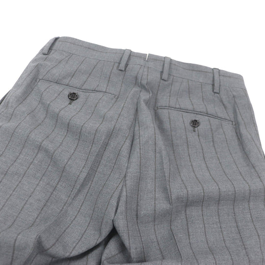 LARDINI suit Outer: 100% wool, Lining: 100% polyester gray mens 50 Used Authentic