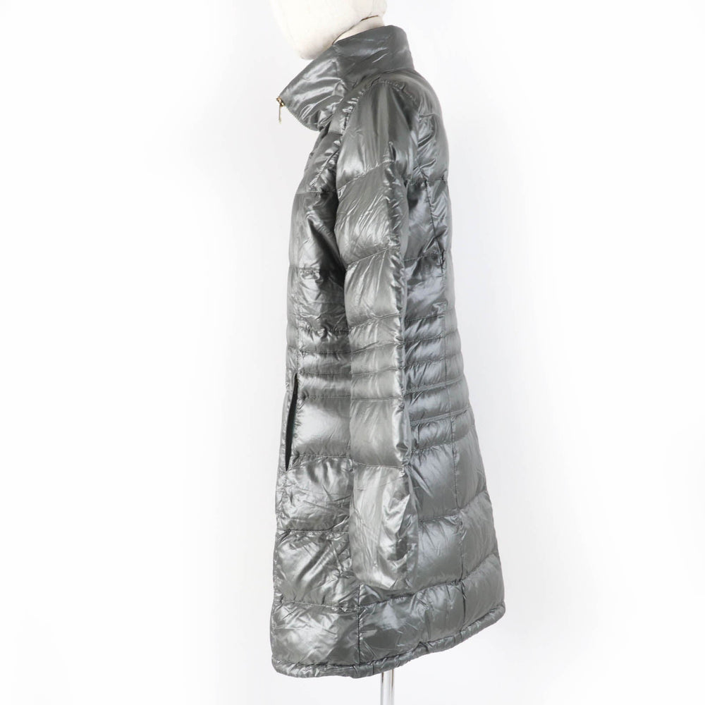 Herno down coat 0700369 Main: 100% polyester, Filling: 95% down, Filling: 5% feather Green type Bolla Women 46 Used Authentic