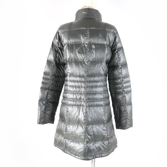 Herno down coat 0700369 Main: 100% polyester, Filling: 95% down, Filling: 5% feather Green type Bolla Women 46 Used Authentic
