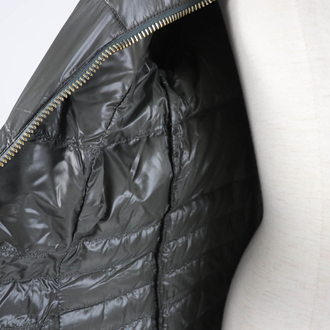 Herno down coat 0700369 Main: 100% polyester, Filling: 95% down, Filling: 5% feather Green type Bolla Women 46 Used Authentic