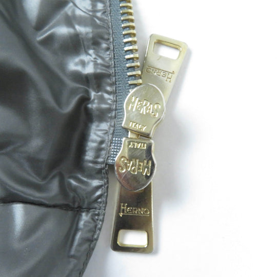 Herno down coat 0700369 Main: 100% polyester, Filling: 95% down, Filling: 5% feather Green type Bolla Women 46 Used Authentic