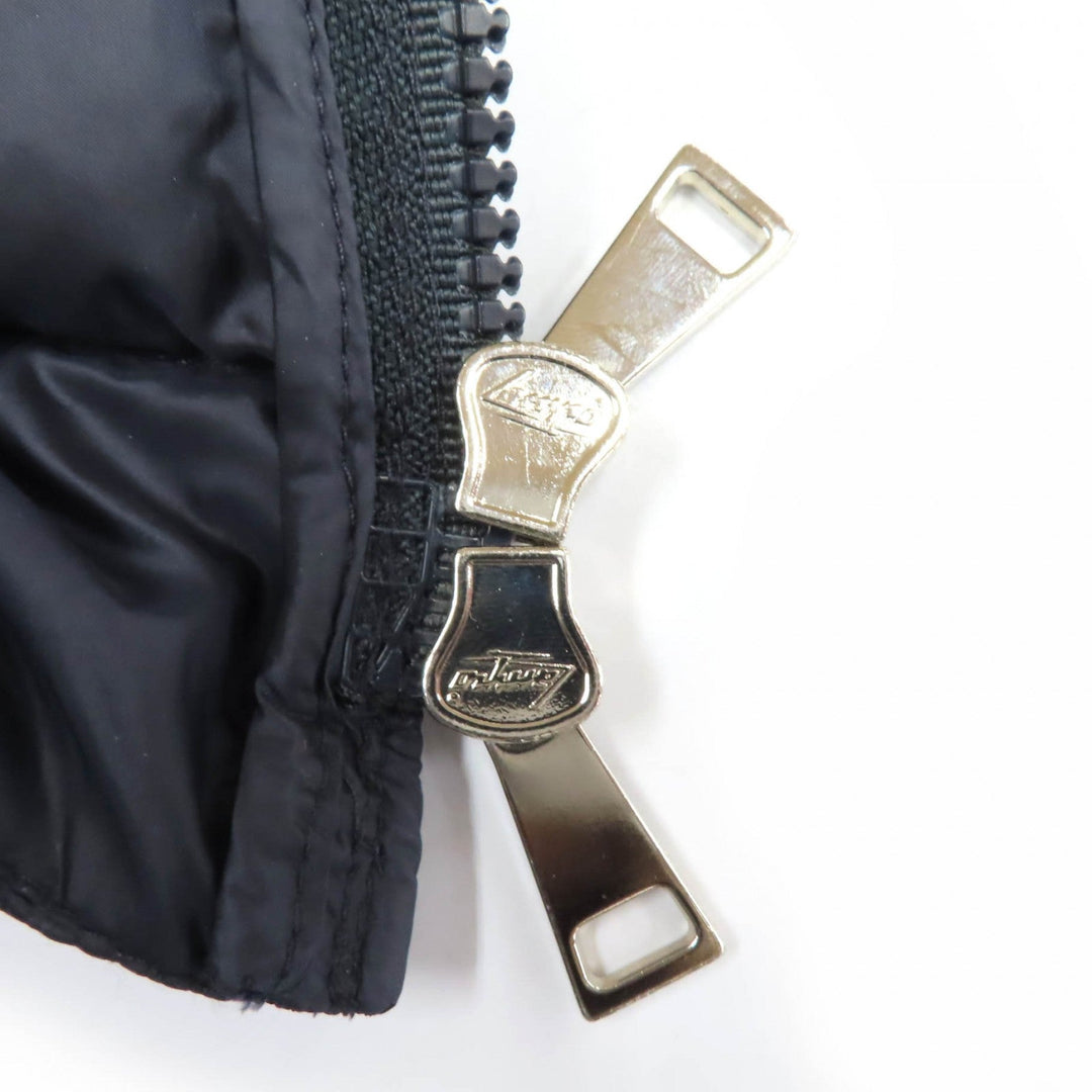 MONCLER down coat Main: 100% nylon, Lining: 100% nylon, Part: 50% cotton, Part: 50% nylon, Filling: 90% down Navy HODENITE Women 1 Used Authentic