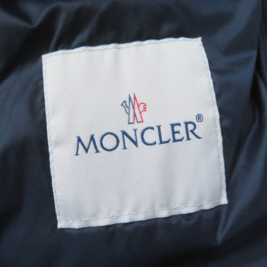 MONCLER down coat Main: 100% nylon, Lining: 100% nylon, Part: 50% cotton, Part: 50% nylon, Filling: 90% down Navy HODENITE Women 1 Used Authentic