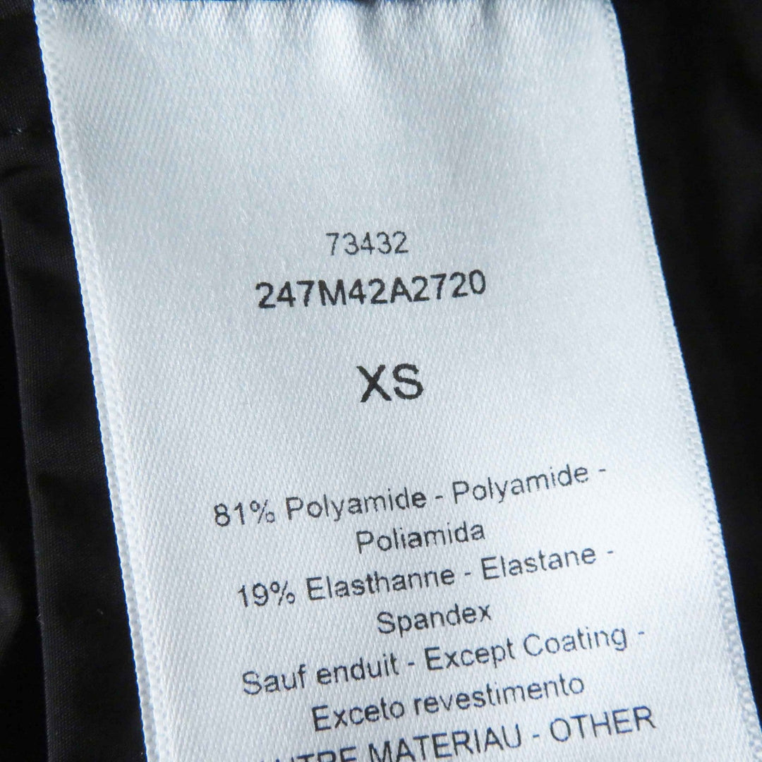 Christian Dior coat 247M42A2720 Outer: 81% nylon, Outer: 19% polyurethane, Part: 81% nylon, Part: 19% polyurethane, Part: 100% polyurethane black DiorAlps Capsule Collection Women XS Used Authentic