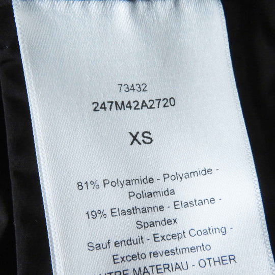 Christian Dior coat 247M42A2720 Outer: 81% nylon, Outer: 19% polyurethane, Part: 81% nylon, Part: 19% polyurethane, Part: 100% polyurethane black DiorAlps Capsule Collection Women XS Used Authentic