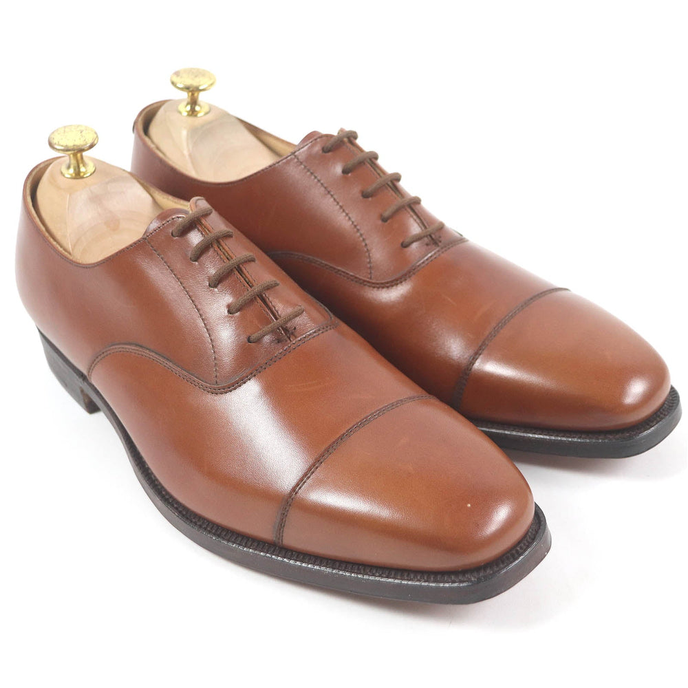 CROCKETT&JONES Leather shoes Main: Leather Brown DORSET mens 9 Used Authentic