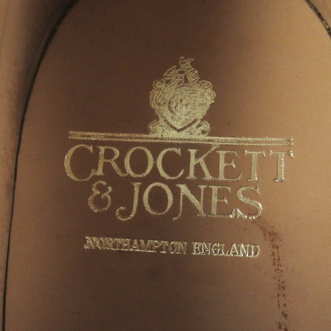 CROCKETT&JONES Leather shoes Main: Leather Brown DORSET mens 9 Used Authentic