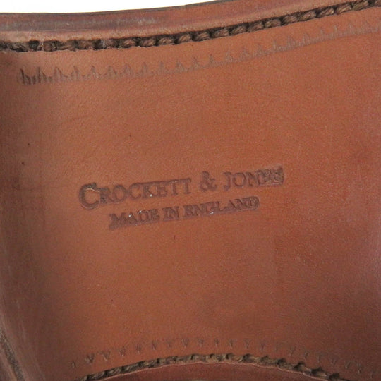 CROCKETT&JONES Leather shoes Main: Leather Brown DORSET mens 9 Used Authentic