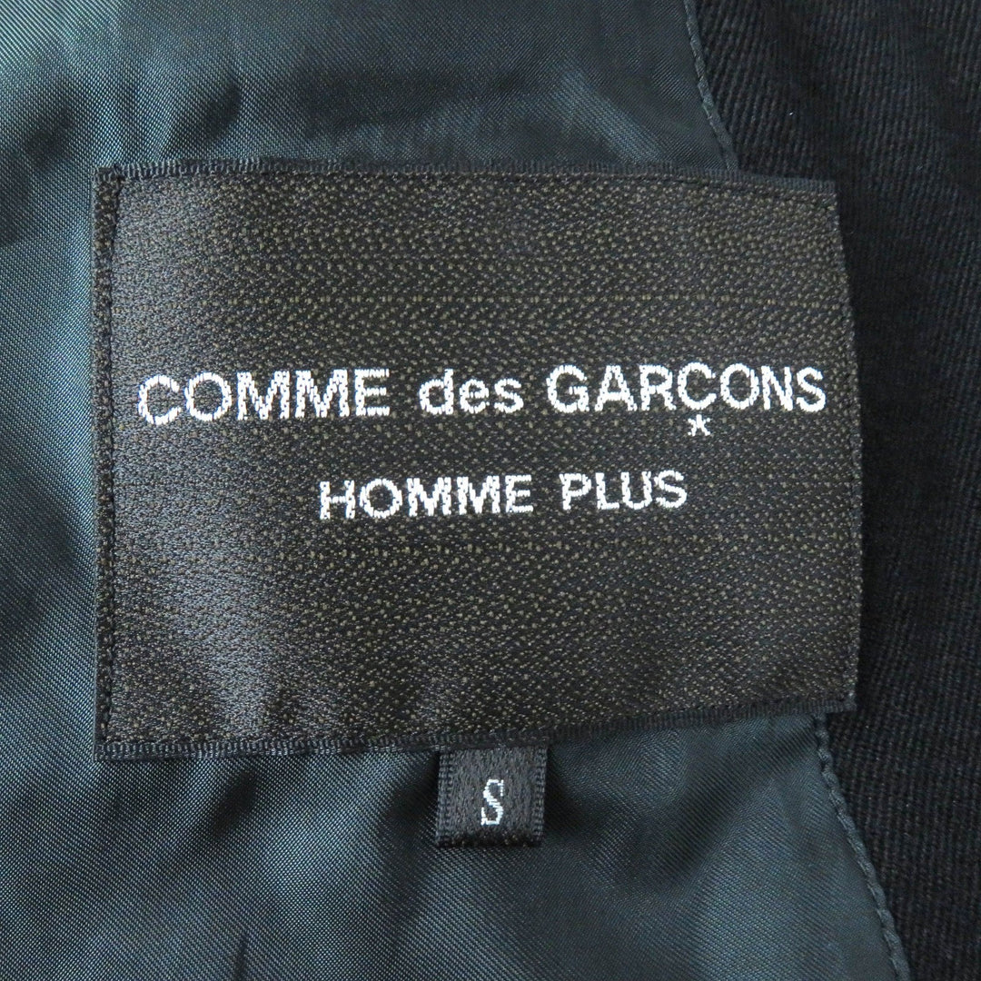 COMME des GARCONS HOMME PLUS coat PP-C001  Outer: 100% wool, Lining: 60% cupra, Lining: 40% polyester black mens S Used Authentic