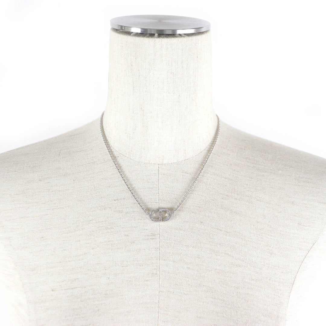 Christian Dior Necklace N2241WOMCY Silver tone metal Silver Petit CD Petit CD