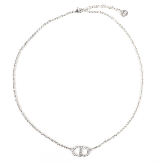 Christian Dior Necklace N2241WOMCY Silver tone metal Silver Petit CD Petit CD