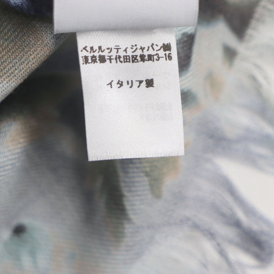 Berluti Stall Main: 70% wool, Main: 30% silk blue mens Used Authentic