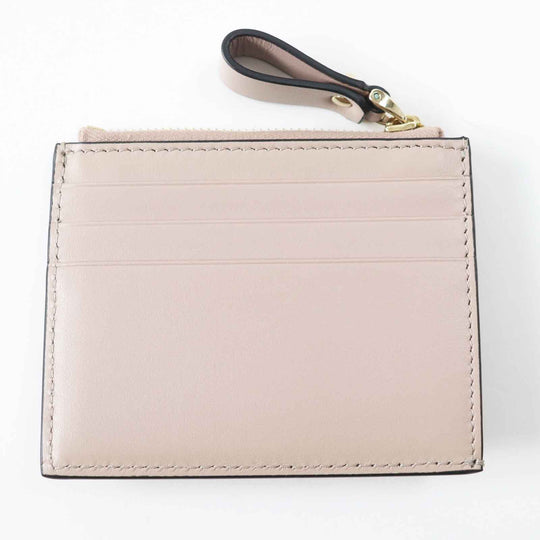 Valentino Garavani Coin case 2W0P0T35 Main: Leather beige Women Used Authentic