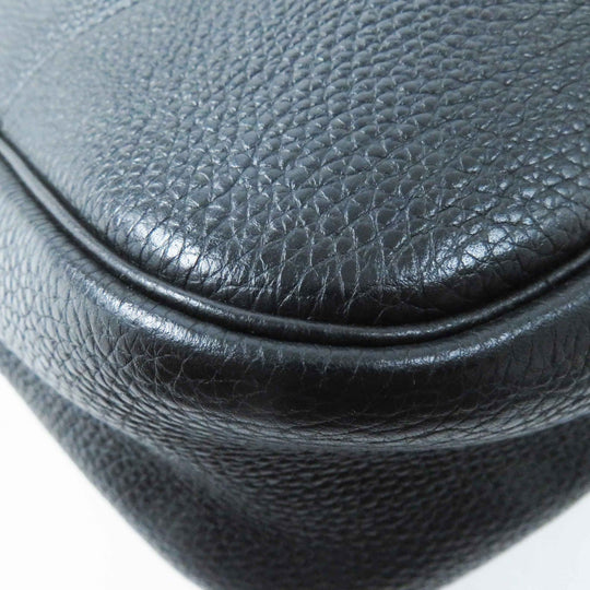 HERMES Shoulder Bag Main: Togo black Trim 31 Women Used Authentic