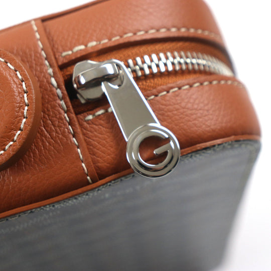GOYARD Briefcase Main: Leather Brown type Companion Universal A4 mens Used Authentic