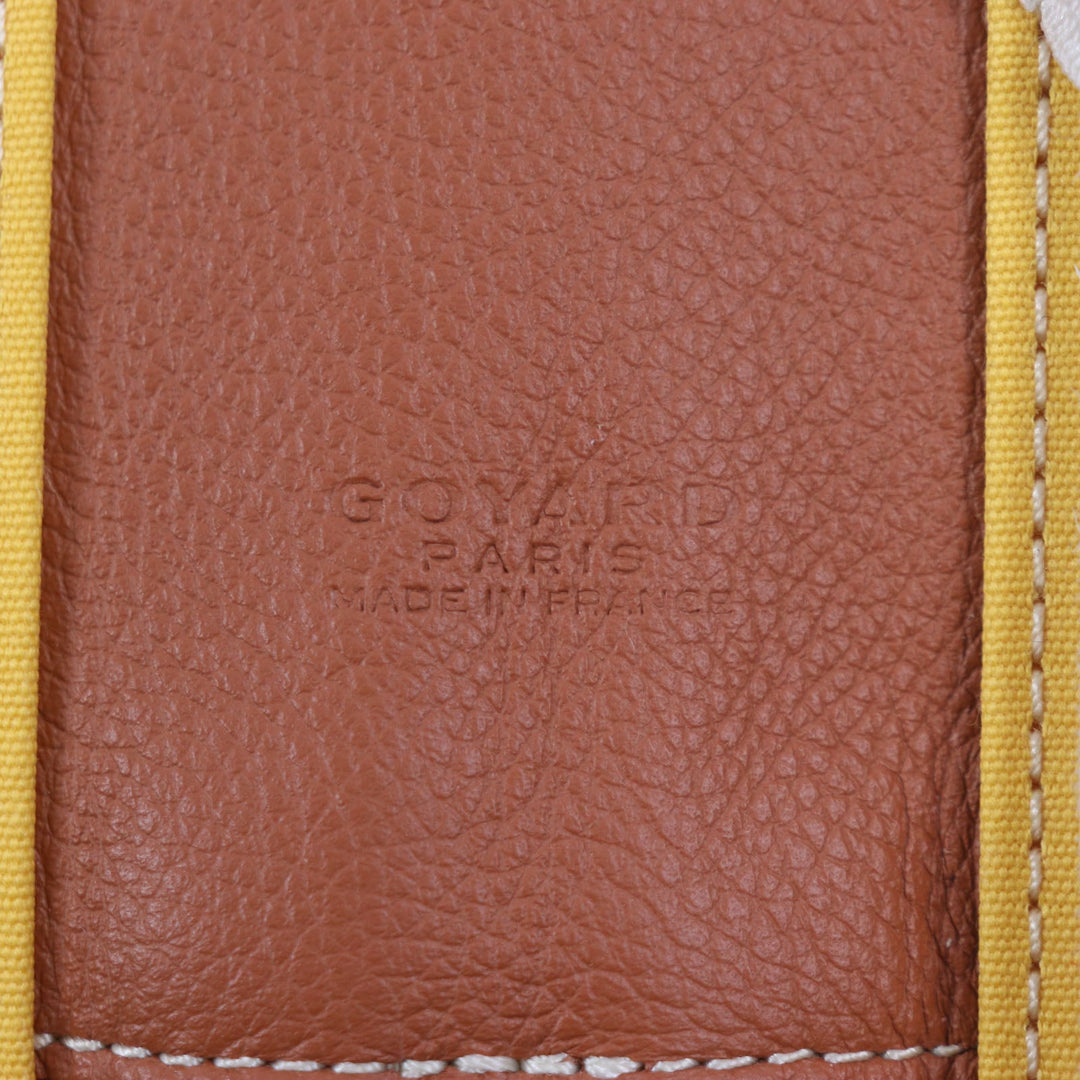 GOYARD Briefcase Main: Leather Brown type Companion Universal A4 mens Used Authentic