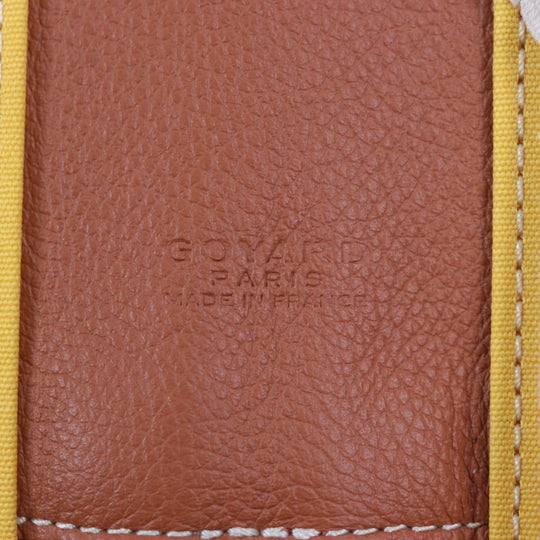 GOYARD Briefcase Main: Leather Brown type Companion Universal A4 mens Used Authentic