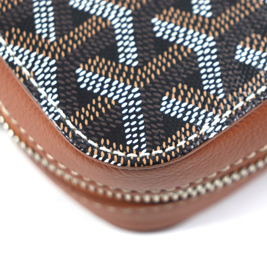 GOYARD Briefcase Main: Leather Brown type Companion Universal A4 mens Used Authentic