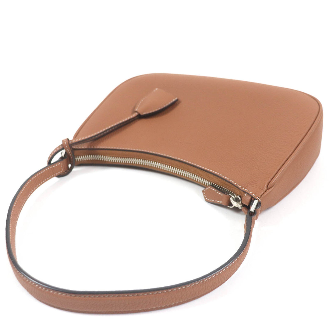 BONAVENTURA Shoulder Bag BMBO1-CM Main: Leather Camel Kiara Women Used Authentic