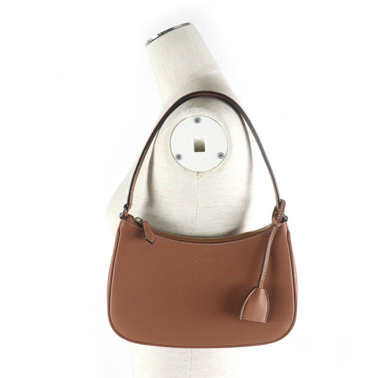 BONAVENTURA Shoulder Bag BMBO1-CM Main: Leather Camel Kiara Women Used Authentic