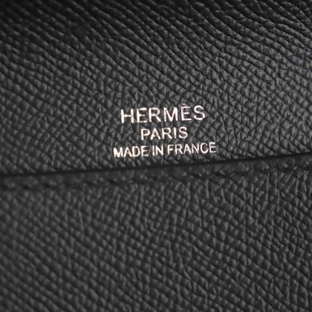 HERMES Briefcase Main: Epsom black Sac Adepeche Lite 1-37 mens Used Authentic