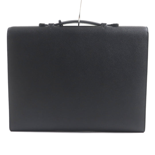HERMES Briefcase Main: Epsom black Sac Adepeche Lite 1-37 mens Used Authentic