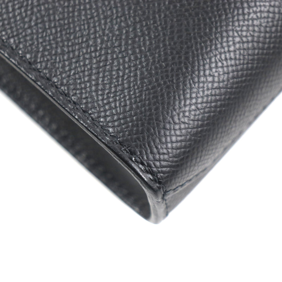 HERMES Briefcase Main: Epsom black Sac Adepeche Lite 1-37 mens Used Authentic