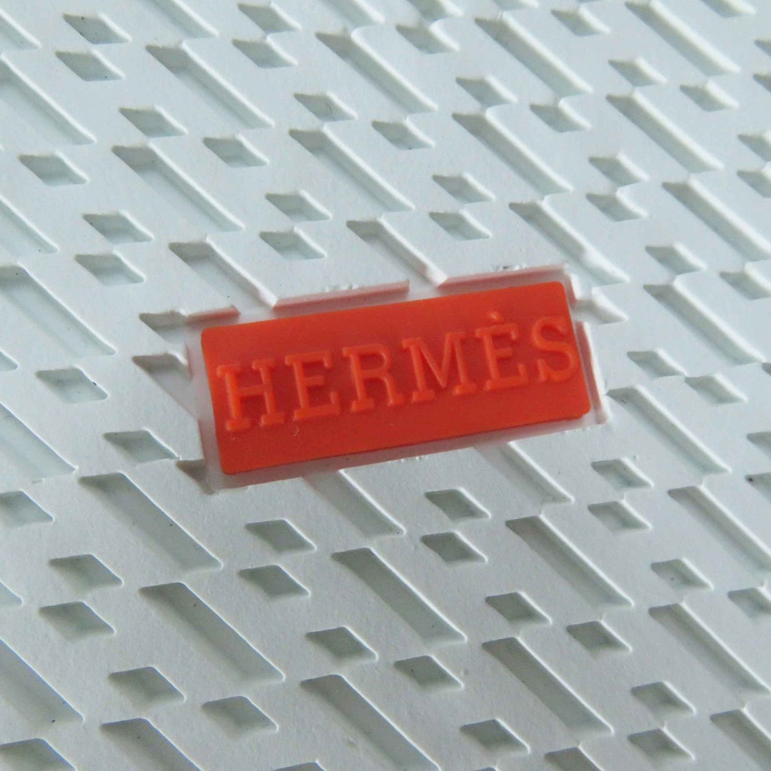 HERMES sneakers Main: Corduroy, Main: Suede leather Beige white deep Women 39 Used Authentic