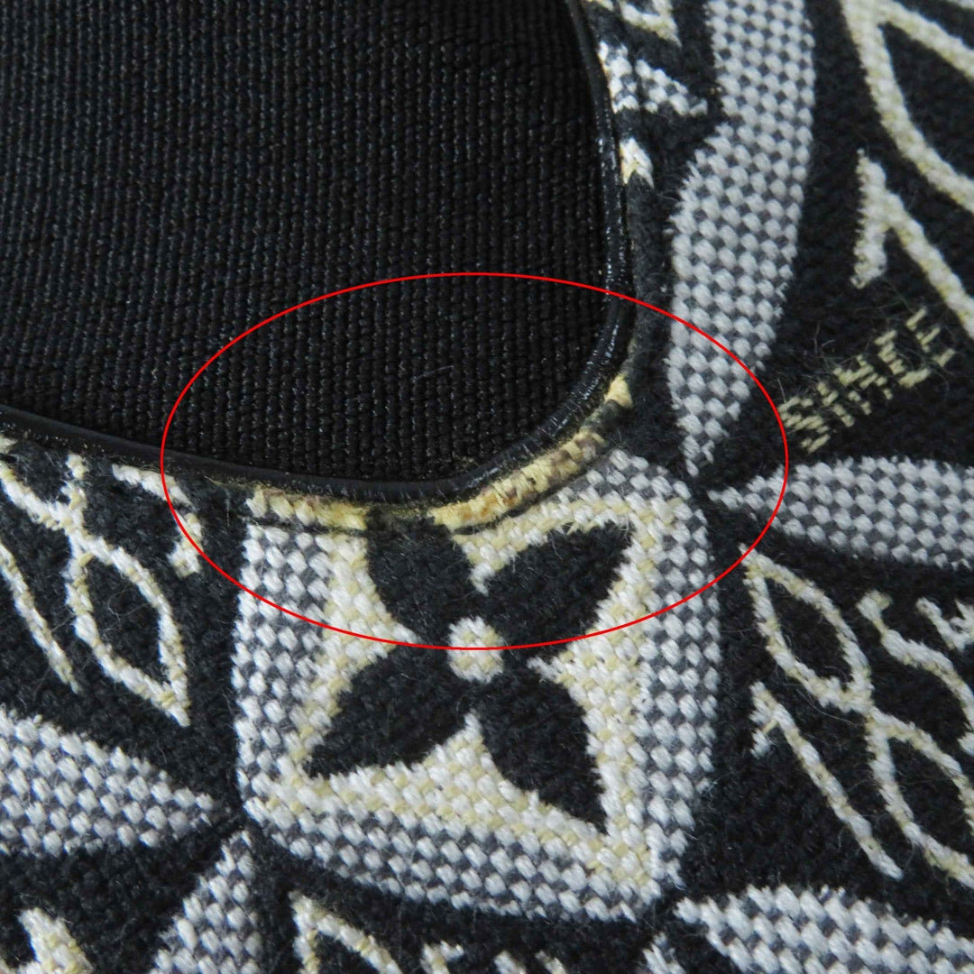 LOUIS VUITTON Ankle boots Jacquard, Leather Multi since 1854 LV Bobble Line Women 39 1/2 Used Authentic