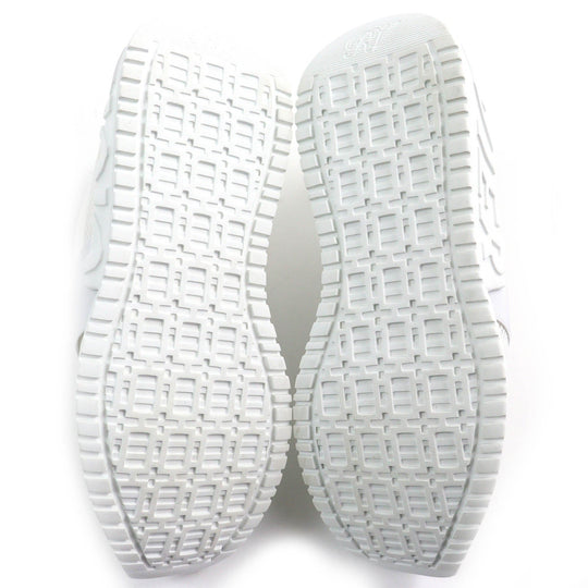 ROGERVIVIER sneakers RVW65732890 leather white VIV GO Women 38 Used Authentic